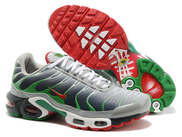 New Men'S Nike Air Max Tn Gray/Greenyellow